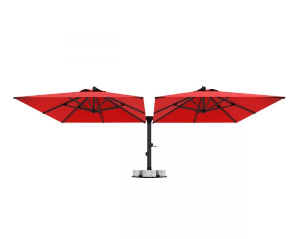 Double New Side Pole Umbrella 2