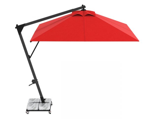 Side Pole Square Umbrella 2